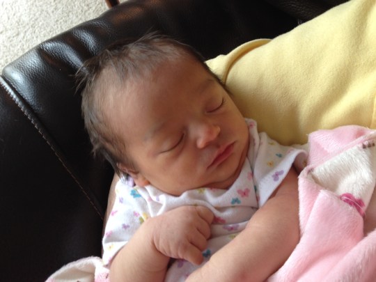 OUR  BEAUTIFUL GRANDCHILD IS  BORN